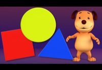 Learn Shapes | Shape Song | 3D Baby Rhyme Songs For Kids by Farmees 1