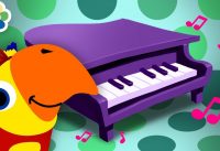 Learn Musical Instruments & Animals with Funny Larry Surprise Eggs | Baby Learning Music with Piano 19