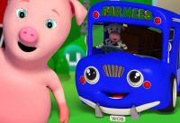 Wheels On The Bus Go Round And Round | Famous Nursery Rhymes | Baby Songs by Farmees 2