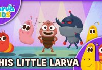 [Nursery Rhyme] Let's Sing Together - Larva Song for Children 1