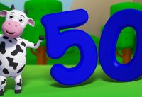 Numbers Song 1 to 50 | Learn Counting Numbers | 3D Nursery Rhymes For Kids by Farmees 1