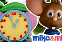 Hickory Dickory Dock Nursery Rhyme with Lyrics | Children Songs & Baby rhymes by Mike & Mia 4