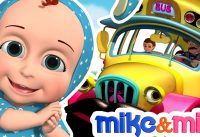 Wheels On The Bus | Collection of Popular Nursery Rhymes for Children | Kids Songs by Mike and Mia 1