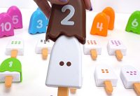 Teach Kids how to Count Numbers with Fun Popsicle Toys and Colorful Puzzle! 3