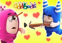 Oddbods | CUPID CHALLENGE | Valentine's Day Special 16