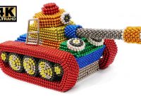 DIY - How To Make Battle Tank with Magnetic Balls Satisfaction 100% (ASMR) | Magnet World 4K 2