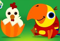 Learn Animals Sounds with Funny Larry Surprise Eggs | Learning Animal Names for Kids on BabyFirst TV 7