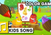 [Nursery Rhyme] COLOR GAME - English - Larva KIDS song 8