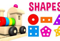 Learn Shapes with Preschool Toy Train - Learning Shapes Videos for Kids 6