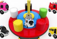 Learn Colors with Street Vehicles Toys - Educational Videos - Toy Cars for Kids 1