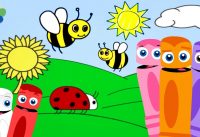 GooGoo Baby New Series - Color Crew Coloring For Kids | Nature, Sunflower & Bees For Kids 1