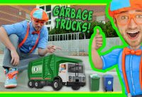 Garbage Trucks For Kids With Blippi | Educational Toy Videos For Children 19