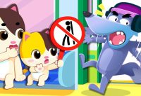 No No Subway Safety Song | Play Safe Song | Nursery Rhymes | Kids Songs | Playground Song | BabyBus 2