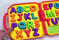 Cute Kid Genevieve Teaches Letters and Counting! 1