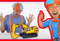 Learn the Parts of an Excavator with Blippi Toys 1