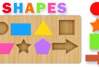 Learn Shapes with Wooden Blocks Toys - Colors and Shapes Video Collection for Children 14