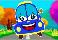 Wheels On The Bus Go Round And Round | Popular Nursery Rhymes from All Babies Channel 19