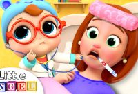 Mommy is Sick | Boo Boo Song | Little Angel Nursery Rhymes 18