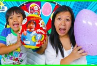 3 Color Egg Surprise Toys Mystery Wheel Challenge!!!! 1