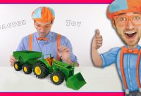 Tractor Toys with Blippi | Educational Videos for Preschoolers 1