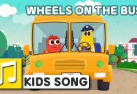 [Nursery Rhyme] WHEELS ON THE BUS - English - Larva KIDS song 2