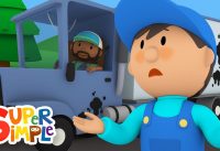 Bubba's Big Rig Needs A Good Scrub-A-Dub | Carl's Car Wash | Cartoons for Kids 1