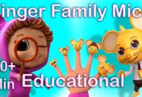 Finger Family Counting Mice (Learning Counting) | Popular Nursery Rhymes 1