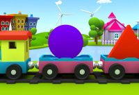 Learn Shapes with the Shapes Train | Shapes Song | 2D Shapes 3