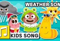 WEATHER SONG | ENGLISH NURSERY RHYME | BEST KIDS SONG | LARVA KIDS | FULL SONG | LEARNING ENGLISH 3