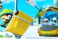 Baby Kitten is Trapped In The Snow | Super Panda Rescue Team | Kids Song | BabyBus Cartoon 3