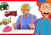 Learn Vehicles for Children with Blippi | Magical Moon Rock 2