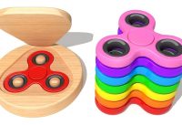 Learn Colors with Make 3D Fidget Spinners for Kids 14