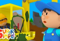 Dharma's Digger Gets Squeaky Clean | Carl's Car Wash | Cartoons For Kids 13