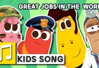 GREAT JOBS IN THE WORLD | NURSERY RHYME | BEST KIDS SONG | LARVA KIDS | FULL SONG | FAMILY SONG 13