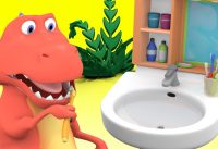 Dinosaurs for children - Brush your Teeths and Go to Bed - Dinausaurs Cartoons for chrildren 11