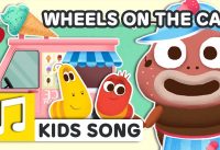 WHEELS ON THE CAR | NURSERY RHYME | BEST KIDS SONG | LARVA KIDS | FULL SONG | FAMILY SONG 1