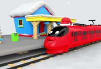 Learn Colors with Preschool Toy Trains - Colors Collection for Children 3