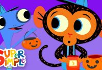 A Mr. Monkey Halloween | Mr. Monkey, Monkey Mechanic | Halloween Cartoon 3