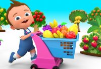 Learn Fruits Names Colors with Baby Fun Play Riding Scooter Toy 3D Kids Toddler Learning Educational 1