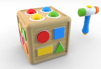 Learn Shapes with Wooden Educational Toys - Colors & Shapes Videos Collection for Children 3