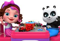 Coloring Street Vehicles Toys - Pinky and Panda TV 3