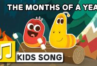 THE MONTHS OF A YEAR | LARVA KIDS | NURSERY RHYME | KIDS SONGS | 2 min | LEARNING SONGS 2