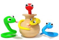 Learn Colors with 3D Toy Snake for Kids 1