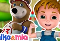 Head shoulders Knees and Toes | Kids Songs and Nursery Rhymes | Songs for Children by Mike and Mia 1