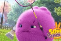 Sunny Bunnies | BADMINTON | Desenhos animados | WildBrain em Português 3