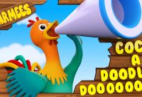 Cock A Doodle Do | Nursery Rhymes | 3D Rhymes | Kids Song | Baby Rhymes by Farmees 8