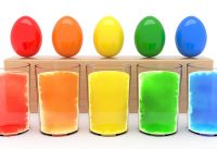 Learn Colors with 3D Colorful Surprise Eggs for Kids 7