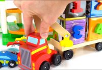 Let's Play with a Fun Magnet Lifting Truck and Toy Cars! 1