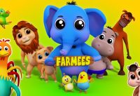 animals sounds song for kids | nursery rhymes for children | kids songs by farmees 8