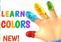 🤩 Finger Family Colors – Nursery Rhymes for Kids - Learn Colors with Dave and Ava🤩 7